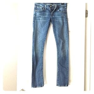 Citizens Of Humanity Blue Skinny Jeans